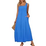 Damen Abendkleider Strand Abiballkleider Lang Cocktailkleid Festival Outfit...