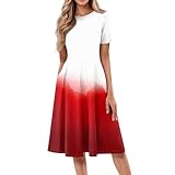 Festival Outfit Damen Sommerkleid Kleid Sommer Lang Hippie Kleidung...