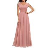 Pdakieyxnd Abendkleid Damen Lang, Maxikleid Damen Elegant Lang Abendkleid -...