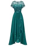 Berylove Abendkleid Lang Elegant Für Hochzeit Paillettenkleid Abiballkleider...