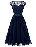 WedTrend Abendkleider Damen Cocktailkleid Kurz Elegant für Hochzeit Trauzeugin...