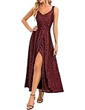 BBONL INEDRESS Plus Size Long Formal Wedding Prom Cocktail Maxi Slit Dress...